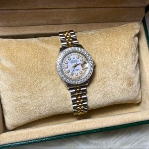 Ladies Rolex Datejust Oyster Perpetual Two Tone